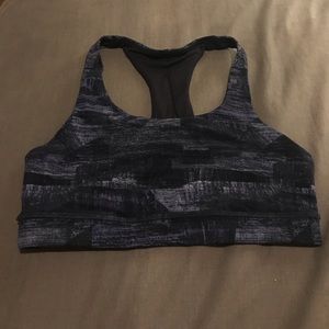 Lululemon mesh back sports bra